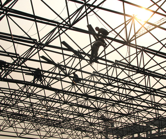 汾阳厂房网架安装