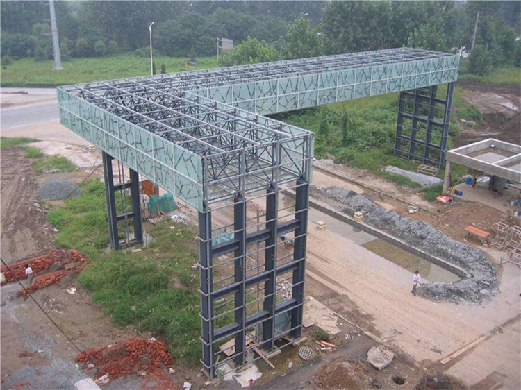 汾阳收费站网架